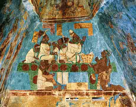 Ancient Mayan Painting