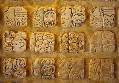 Ancient Mayan Hieroglyphics